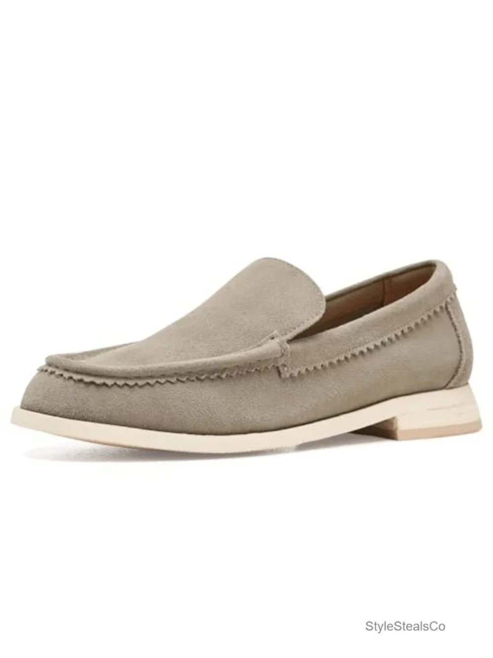 Suede Mocc with Cushioned Footbed